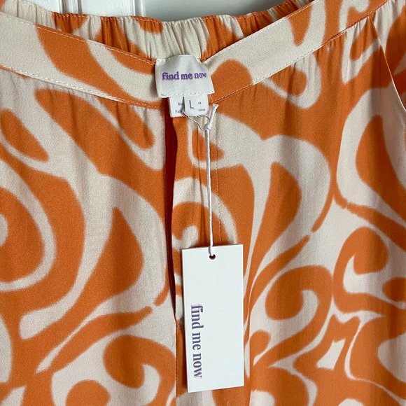 NWT Find Me Now The Label Dream On Pants in Creamsicle - Picture 9 of 10